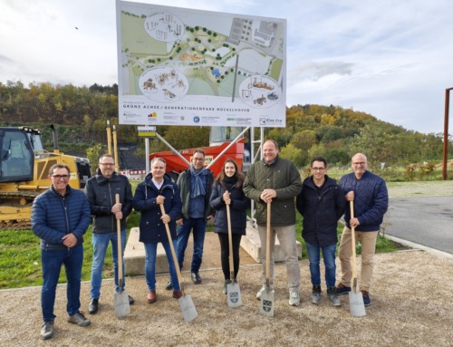 Zechenkonversion Sophia-Jacoba | Spatenstich 2. BA